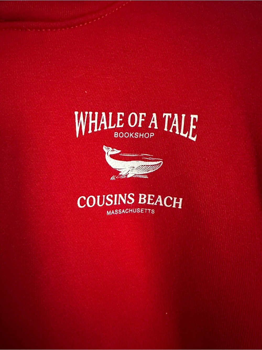TSITP AE Whale of a Tale Red Graphic Hoodie Sweatshirt - Picture 5 of 6
